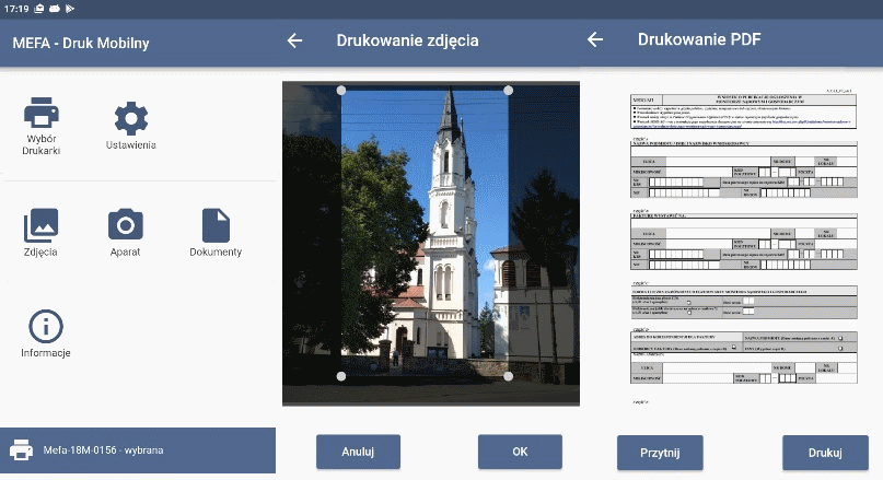 aplikacja mobilna do drukowania